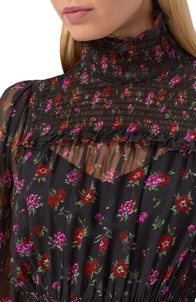 Шелковое платье DOLCE & GABBANA, арт. F6GADT/IS10U, фото 4