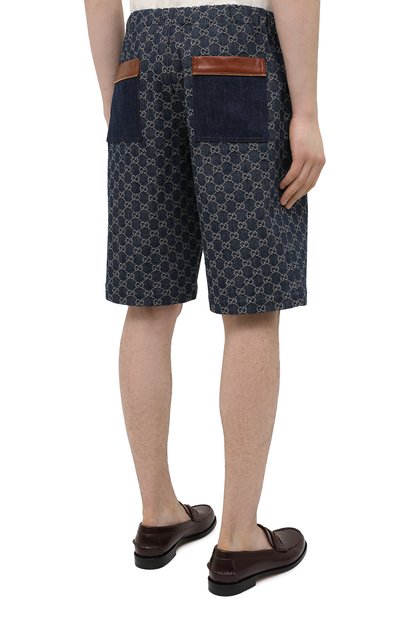 Джинсовые шорты GUCCI, арт. 649093/XDBK1, фото 4