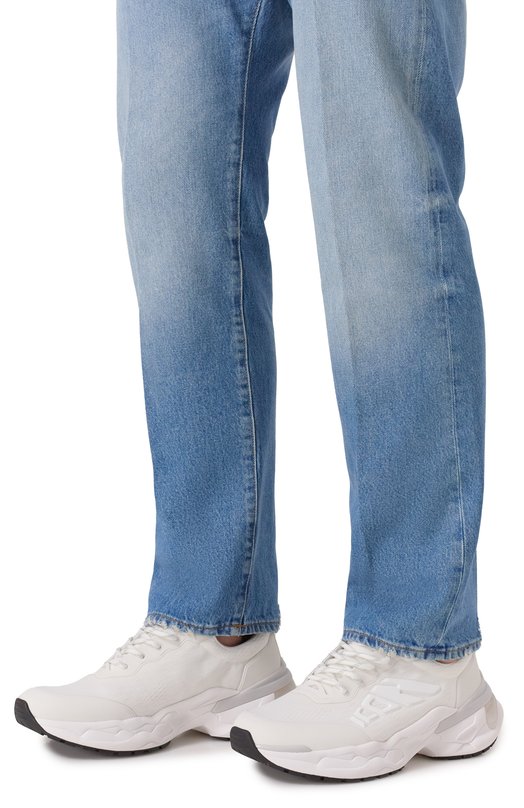 Текстильные кроссовки Faster Dsquared2 SNM0450/59203115 Белый  SNM0450/59203115 Фото 3