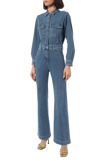 Джинсовый комбинезон 7 FOR ALL MANKIND, арт. JSXLR510WI, фото 3