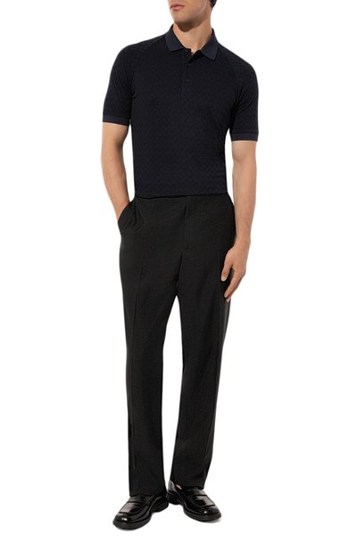 Поло из вискозы и кашемира GIORGIO ARMANI, арт. 3RSF56/SJTEZ, фото 2
