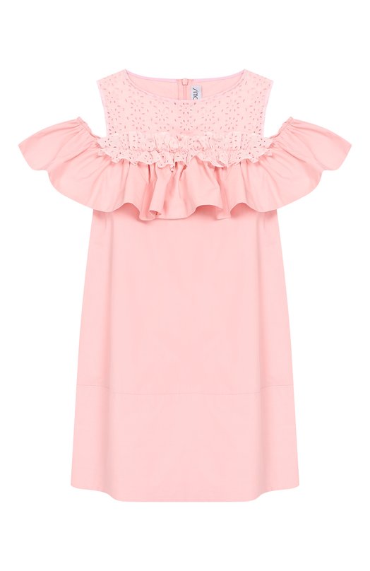 

Хлопковое платье Simonetta, Розовый