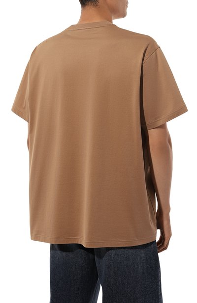 Хлопковая футболка BURBERRY, арт. 8055310, фото 4