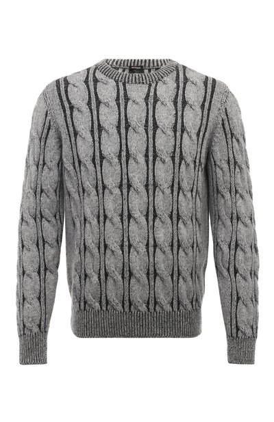 Мужской шерстяной свитер KITON, арт. UK41475