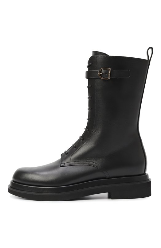 Кожаные ботинки Giorgio Armani GW001516/AF14846 Чёрный  GW001516/AF14846 Фото 4