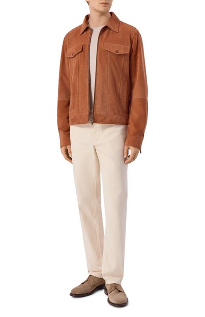 Мужская замшевая куртка MVST, арт. M26.2PM.L001/L010 SUEDE