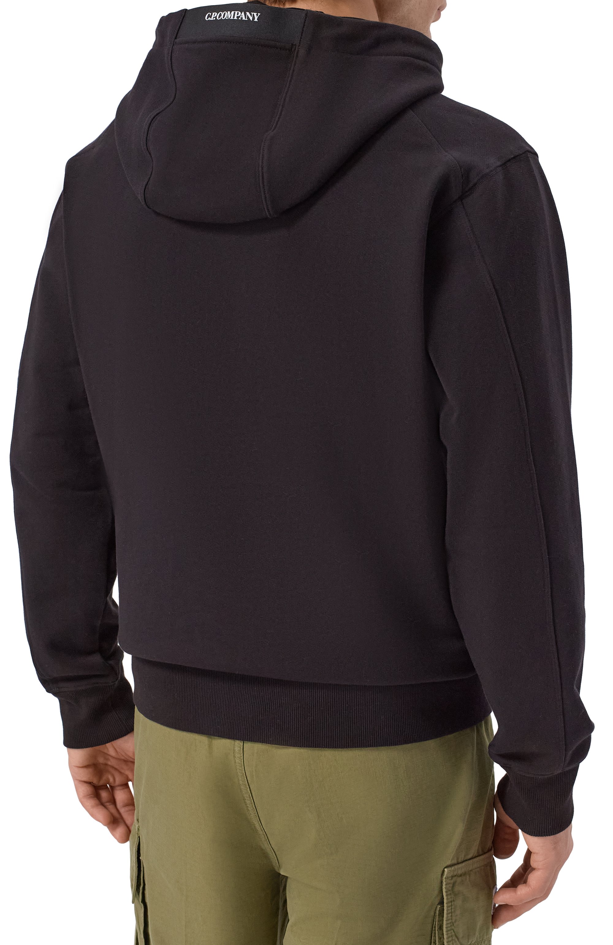 Хлопковое худи C.P. COMPANY, арт. RCCMSS714A/005086W, фото 4