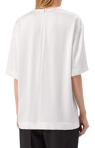 Атласный топ TOTEME, арт. 261-WRT0629-FB0546, фото 4