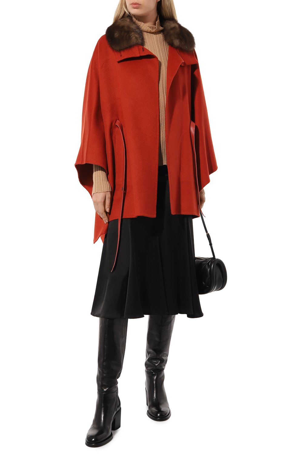 Кашемировый кейп SABLEFUR, арт. 72215-sb-01, фото 2