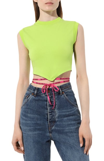Хлопковый топ VERSACE JEANS COUTURE, арт. 74HAM603/J0020, фото 3