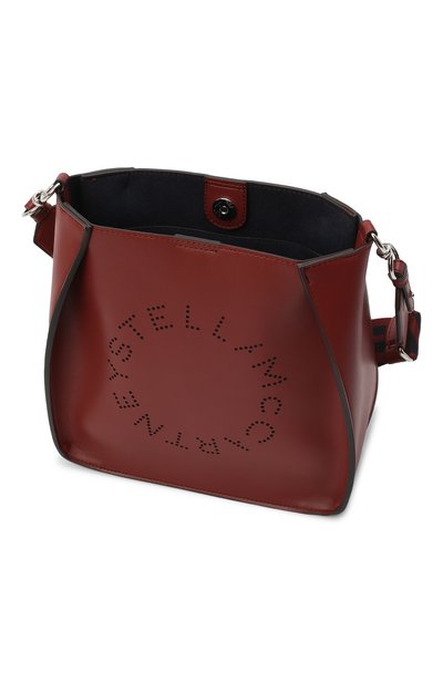 Сумка stella logo mini STELLA MCCARTNEY красного цвета по цене 105500 руб., арт. 700073/W8542, фото 4 Сумка stella logo mini STELLA MCCARTNEY, арт. 700073/W8542, фото 4