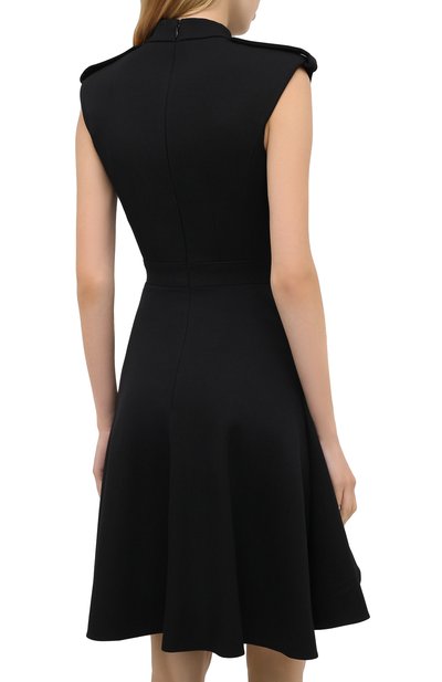Шерстяное платье ALEXANDER MCQUEEN, арт. 628466/QJAAC, фото 4