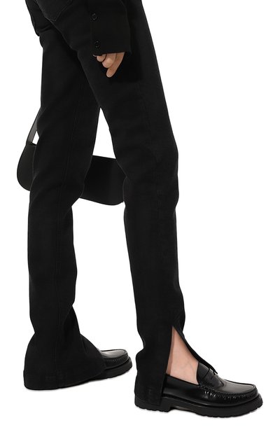 Кожаные пенни-лоферы SAINT LAURENT, арт. 716556, фото 3