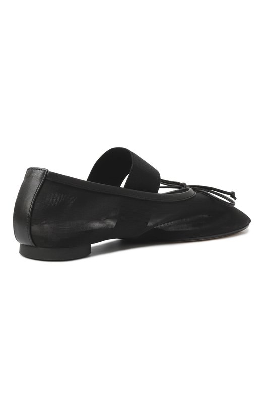 Текстильные балетки Anatomic Numeric MM6 S59WZ0101/P7138 Чёрный  S59WZ0101/P7138 Фото 5