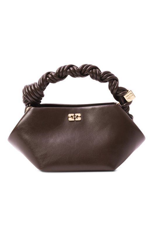 Сумка Bou mini Ganni B2100046 Коричневый B2100046