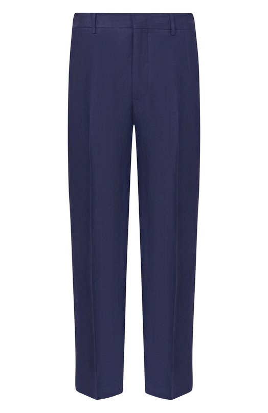 Льняные брюки Andrea Campagna LUCAN0 ELAX/AN1801 Синий LUCAN0 ELAX/AN1801