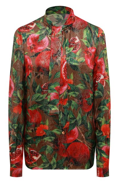 Женская шелковая блузка DOLCE & GABBANA, арт. F5I11T/HSM1G/0UTLET AW22-23