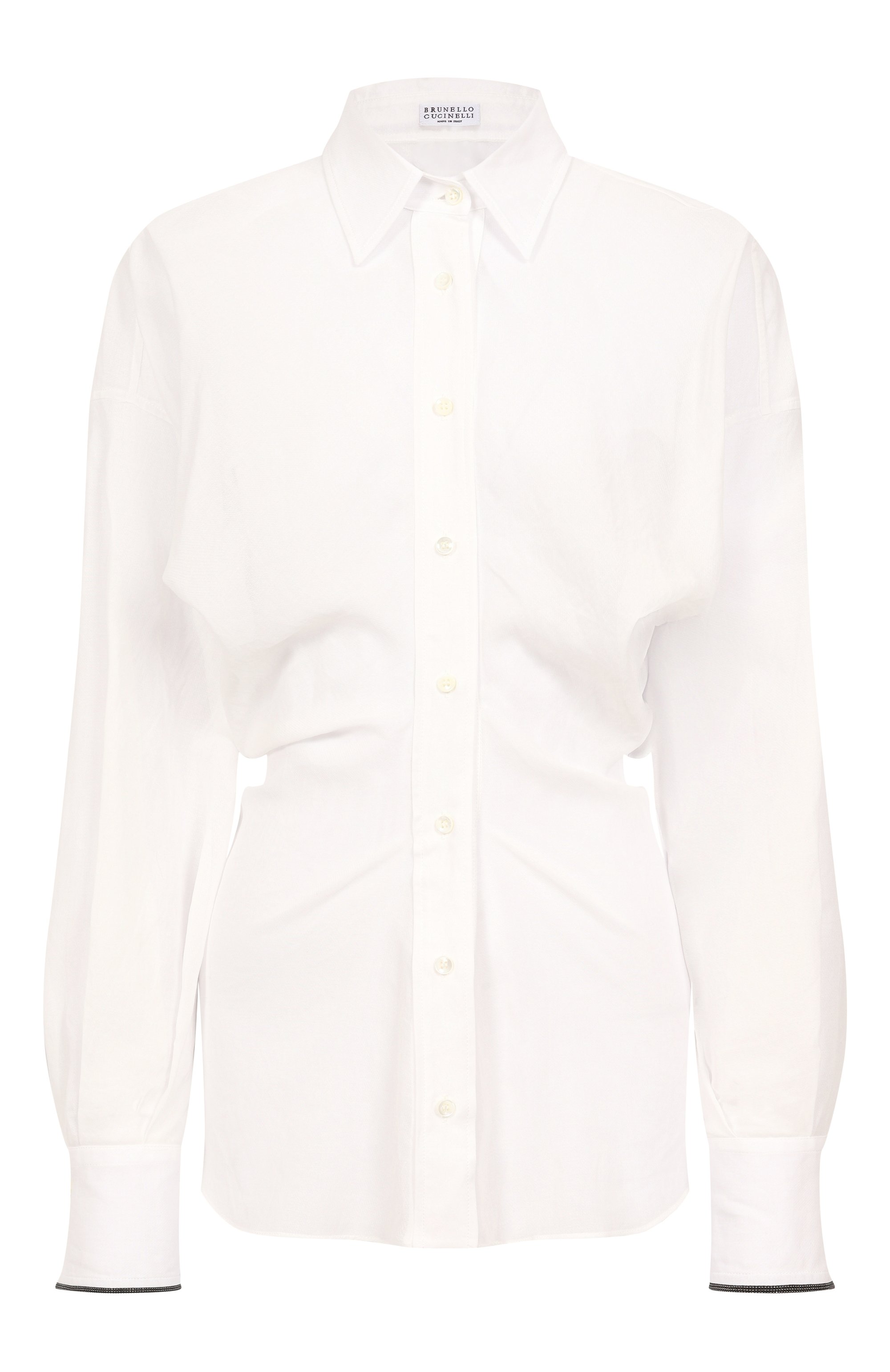 Хлопковая блузка BRUNELLO CUCINELLI, арт. MH760NL446, �фото 1