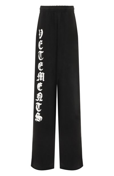 Мужские хлопковые брюки VETEMENTS, арт. UE54SP140X/1204 M0LLET0N FADED