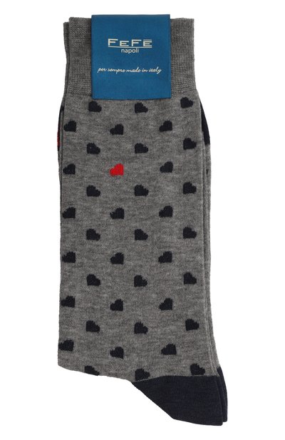 Мужские хлопковые носки FEFE`, арт. SH0RT S0CKS/S0CU0RI6C-U