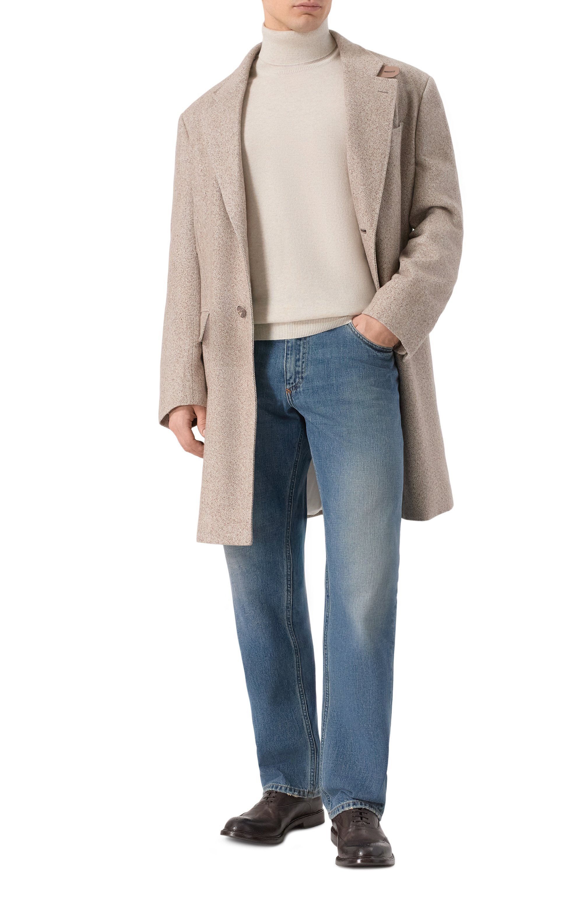 Кожаные оксфорды marsala DOLCE & GABBANA, арт. A20206/A0096, фото 2