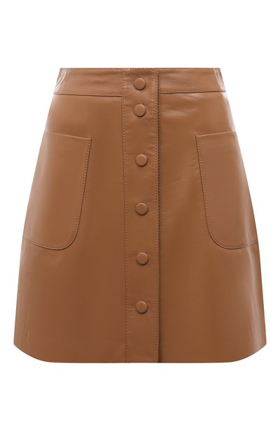 Женская кожаная юбка CHAUD STUDIO, арт. CARLASKIRT23