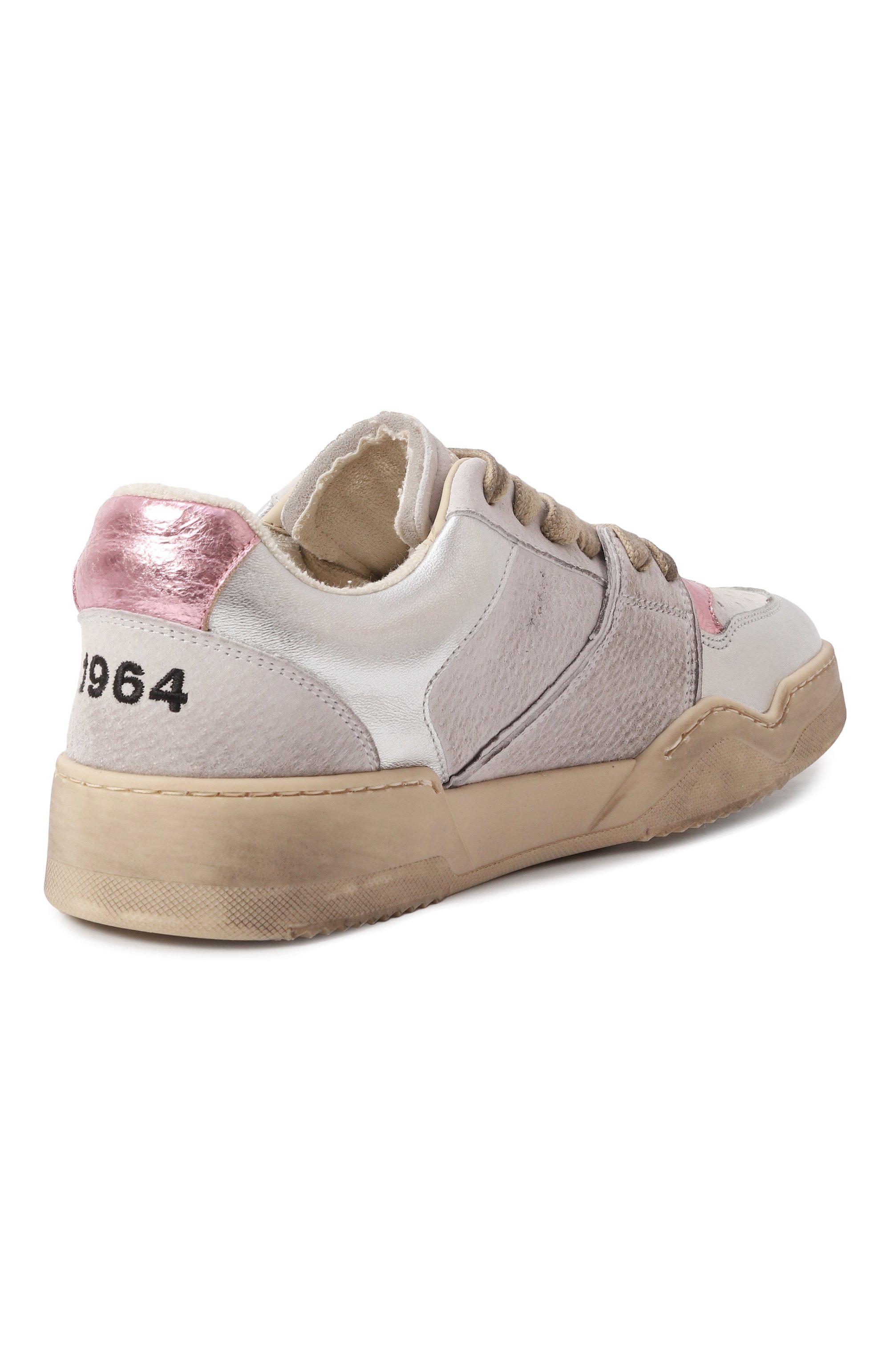 Кожаные кеды spiker DSQUARED2, арт. SNW0282/23808190, фото 5