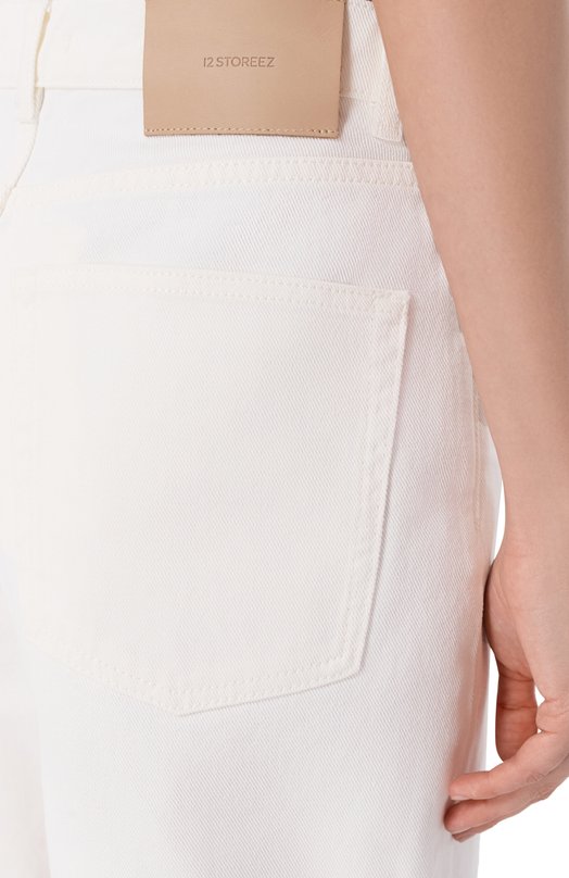 Джинсовые шорты Wide Leg 12 STOREEZ 136794 Белый  136794 Фото 5