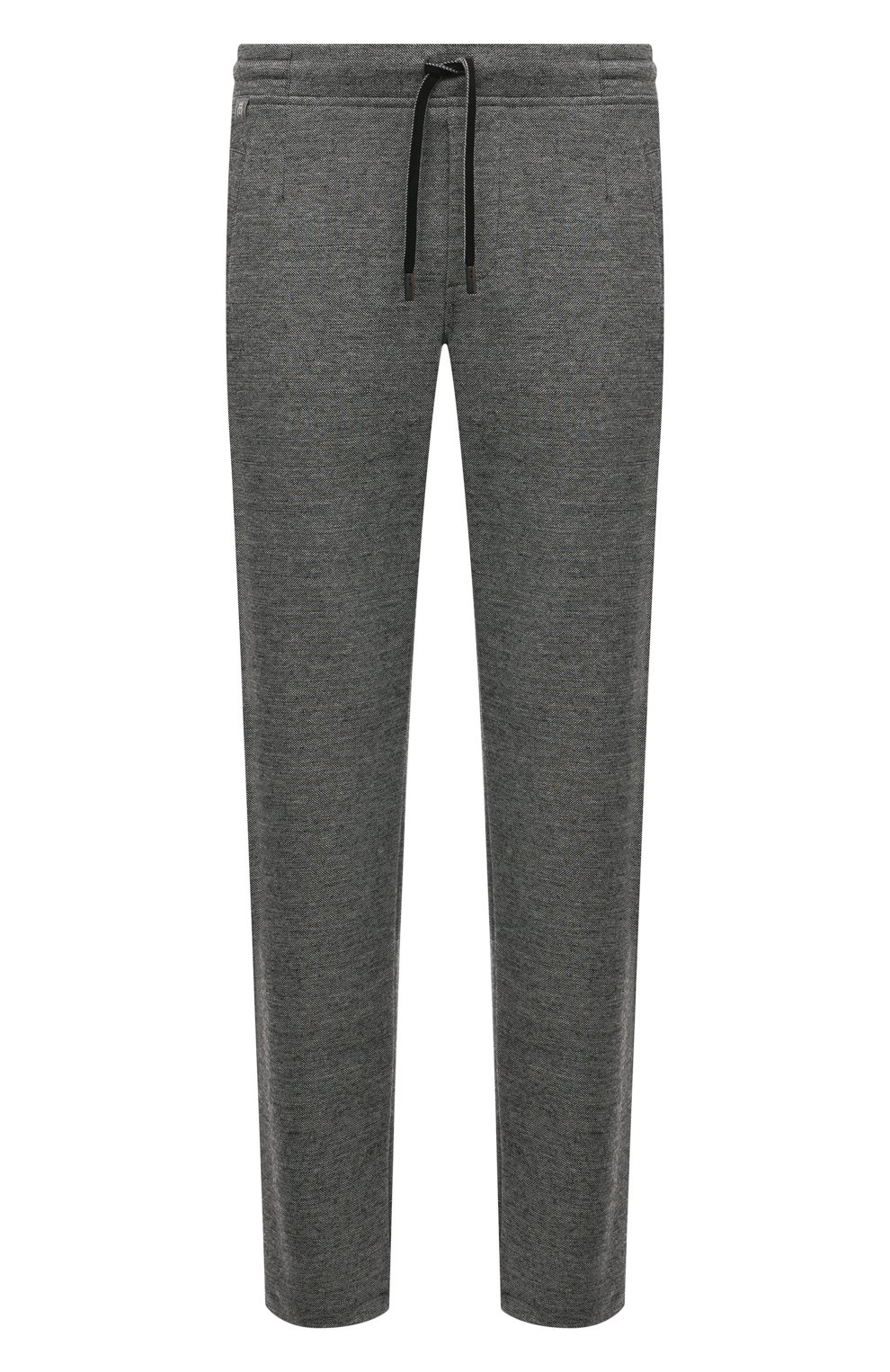 Брюки из хлопка и шерсти CAPOBIANCO, арт. MPAN.DB00., фото 1