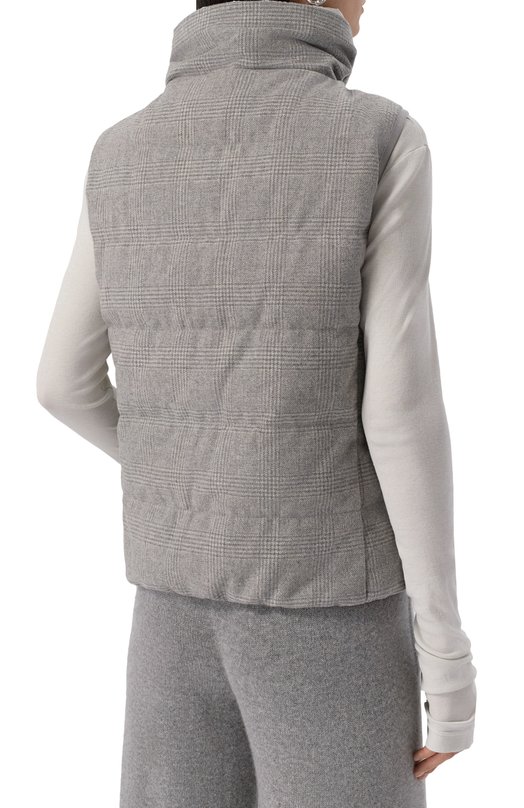 Двусторонний жилет Kiton D53628K0550G03 Серый  D53628K0550G03 Фото 4