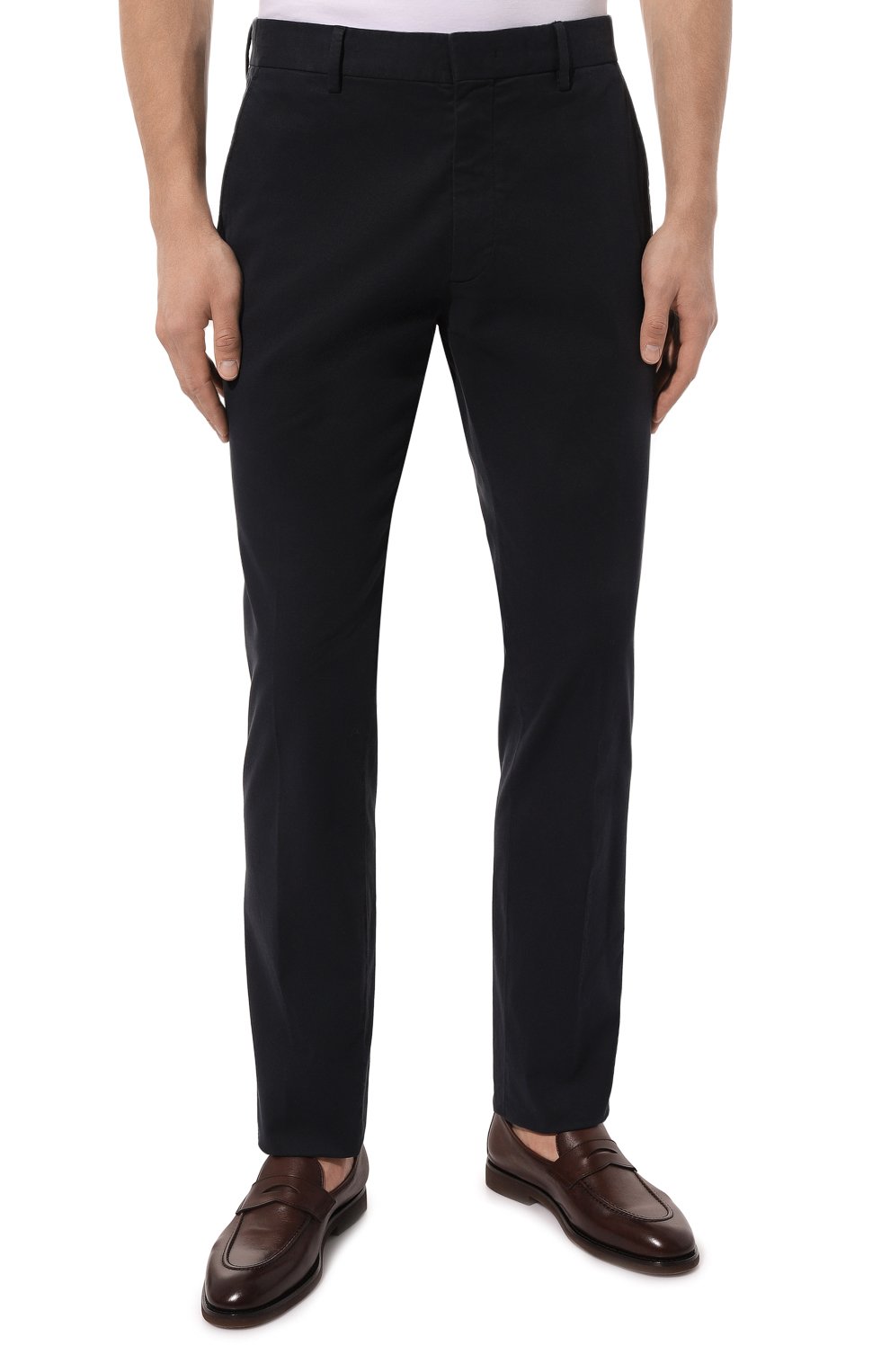 Хлопковые брюки ZEGNA, арт. UDI17A7/TR00, фото 3