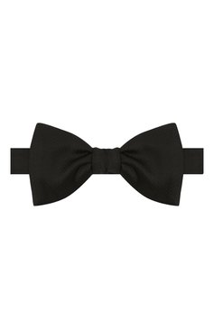 Мужской шелковый галстук-бабочка LANVIN черного цвета, арт. 11504/B0W TIE | Фото 1 (Материал: Текстиль, Шелк; Статус проверки: Проверена категория, Проверено; Нос: Не проставлено; Материал сплава: Проставлено, Проверено)