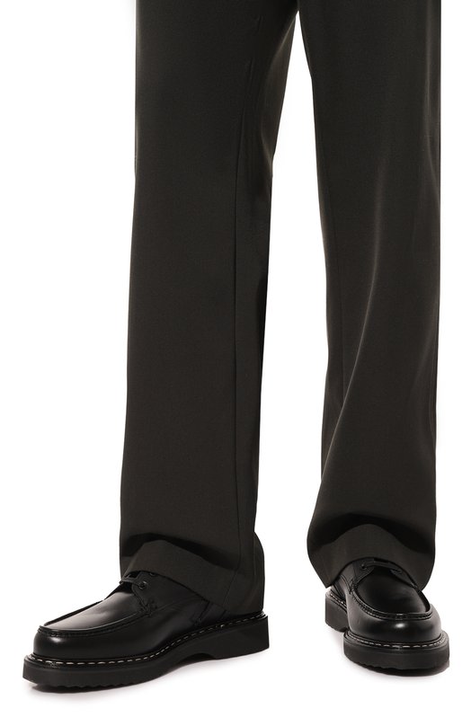 Кожаные ботинки Bally MSB05D/VT012 Чёрный  MSB05D/VT012 Фото 3