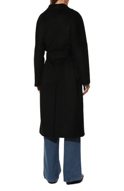 Пальто из шерсти и кашемира SEVEN LAB, арт. C12 black, фото 4