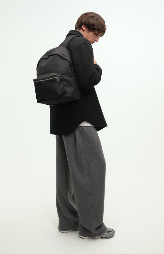 Шерстяная куртка-рубашка Jil Sander J23BN0006-J40020 Чёрный  J23BN0006-J40020 Фото 6