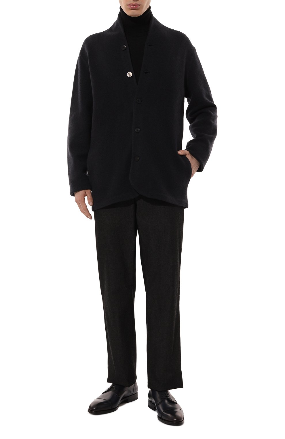 Кардиган из шерсти и хлопка EMPORIO ARMANI, арт. EM000513/AF12224, фото 2