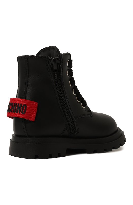 Кожаные ботинки Moschino 3