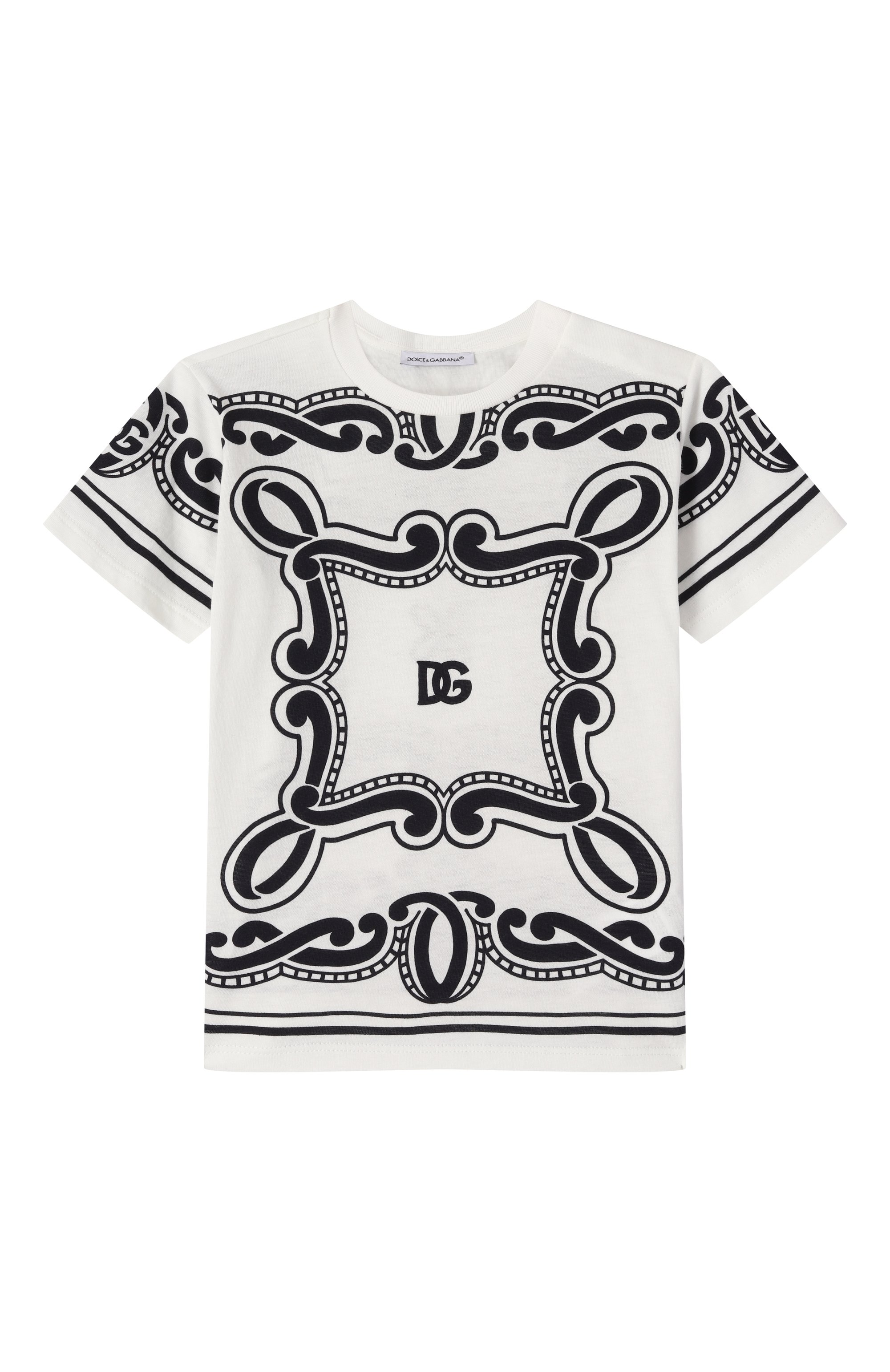 Хлопковая футболка DOLCE & GABBANA, арт. L1JT7W/II7FY, фото 1