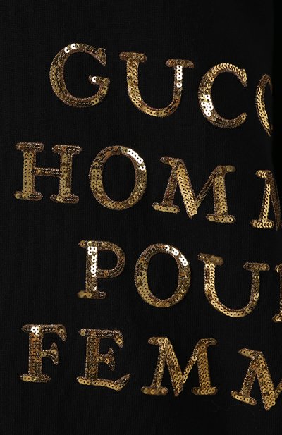 Хлопковый свитшот GUCCI, арт. 572813/XJA5C, фото 5