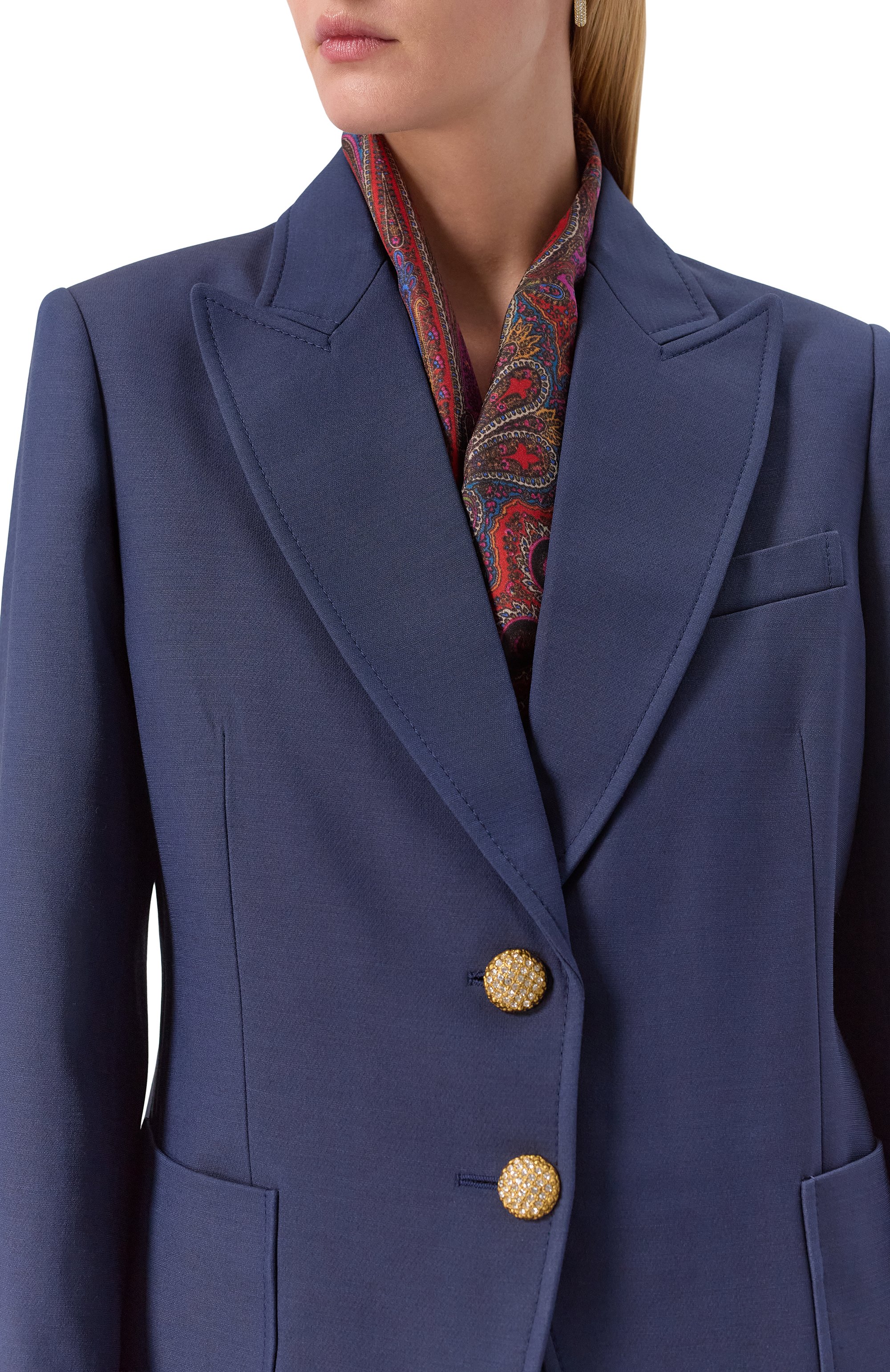 Шелковый шарф VALENTINO, арт. 7W2ER027/KCZ, фото 2