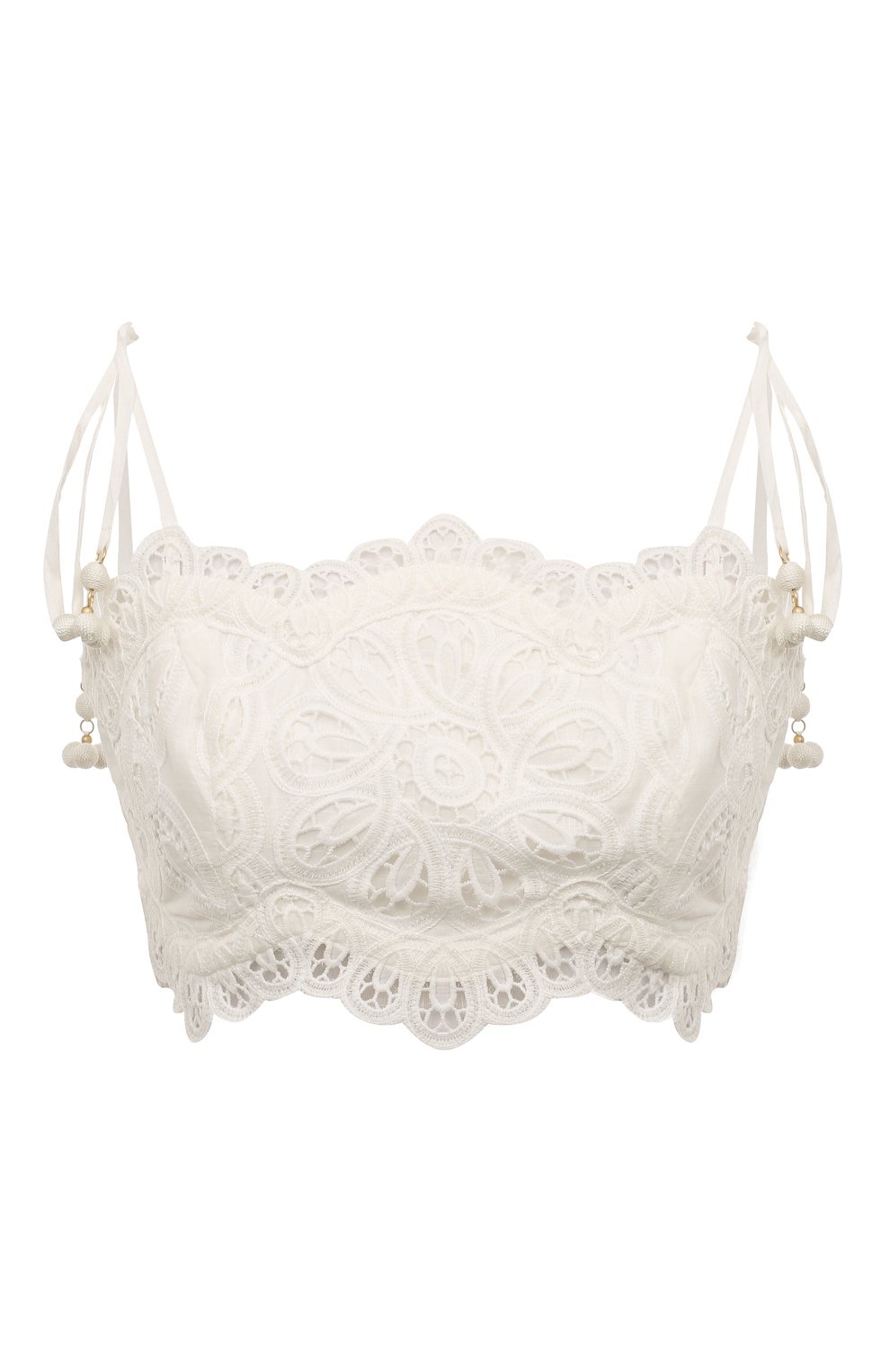 Хлопковый топ ZIMMERMANN, арт. 1442TSS242, фото 1