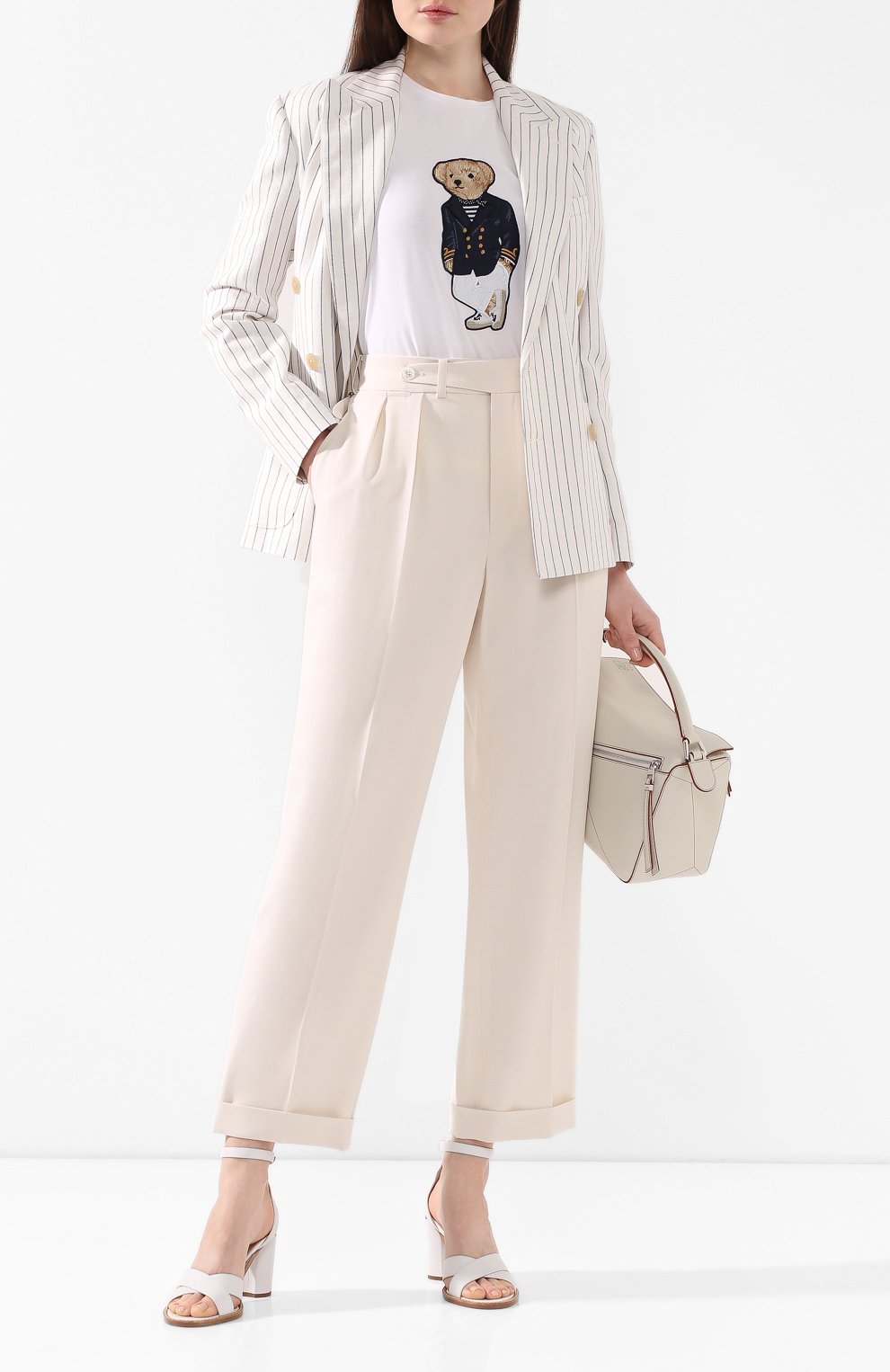 Хлопковая футболка RALPH LAUREN, арт. 290800034, фото 2