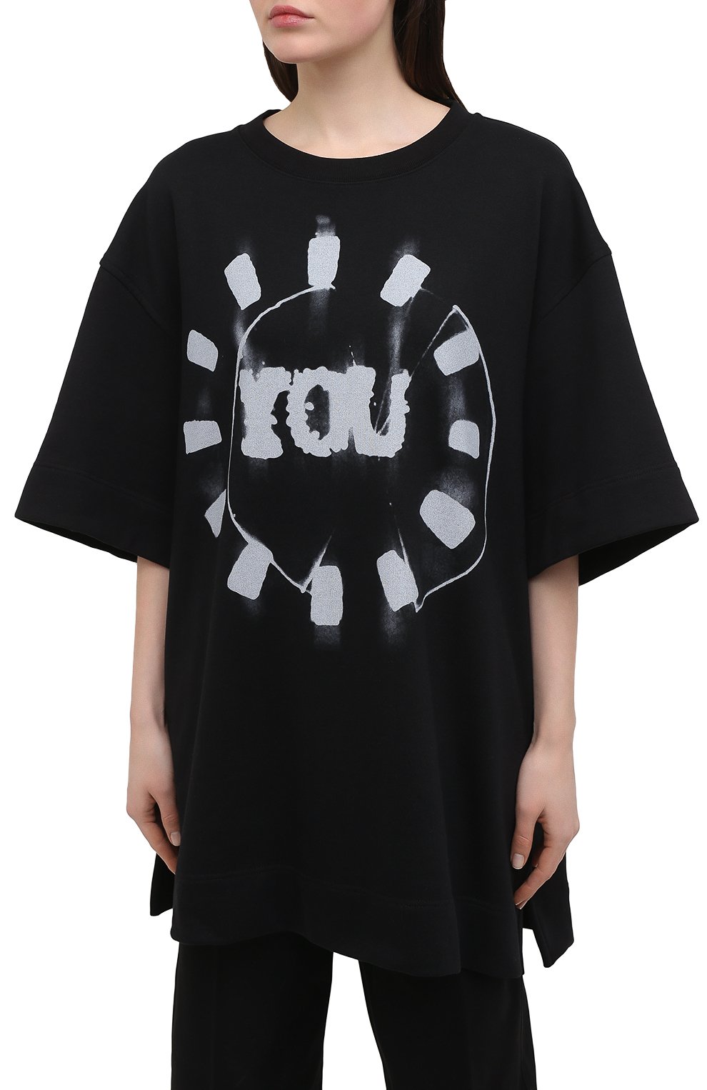 Хлопковая футболка DRIES VAN NOTEN, арт. 211-31157-2629, фото 3