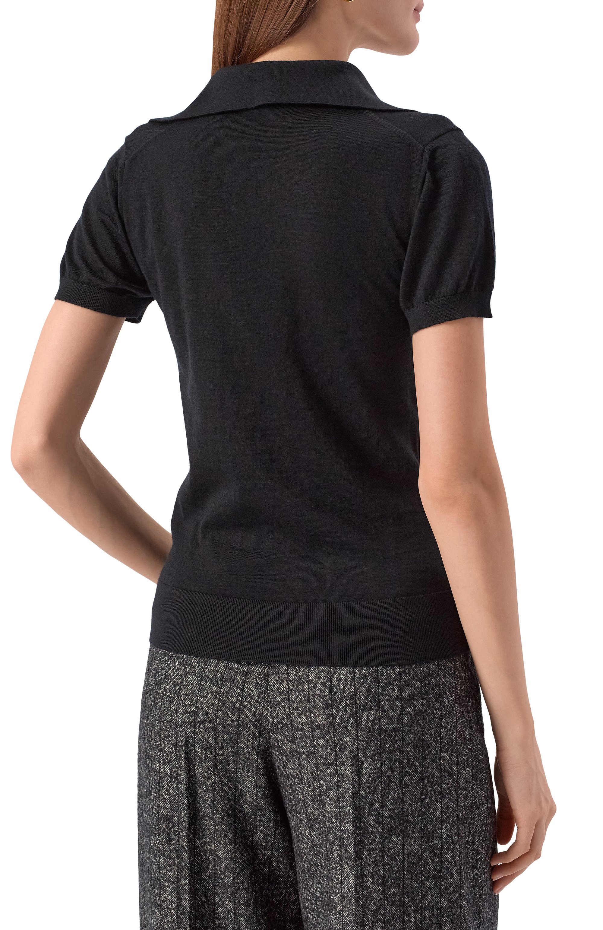 Кашемировое поло DOLCE & GABBANA, арт. FXZ34Z/JBW0P, фото 4