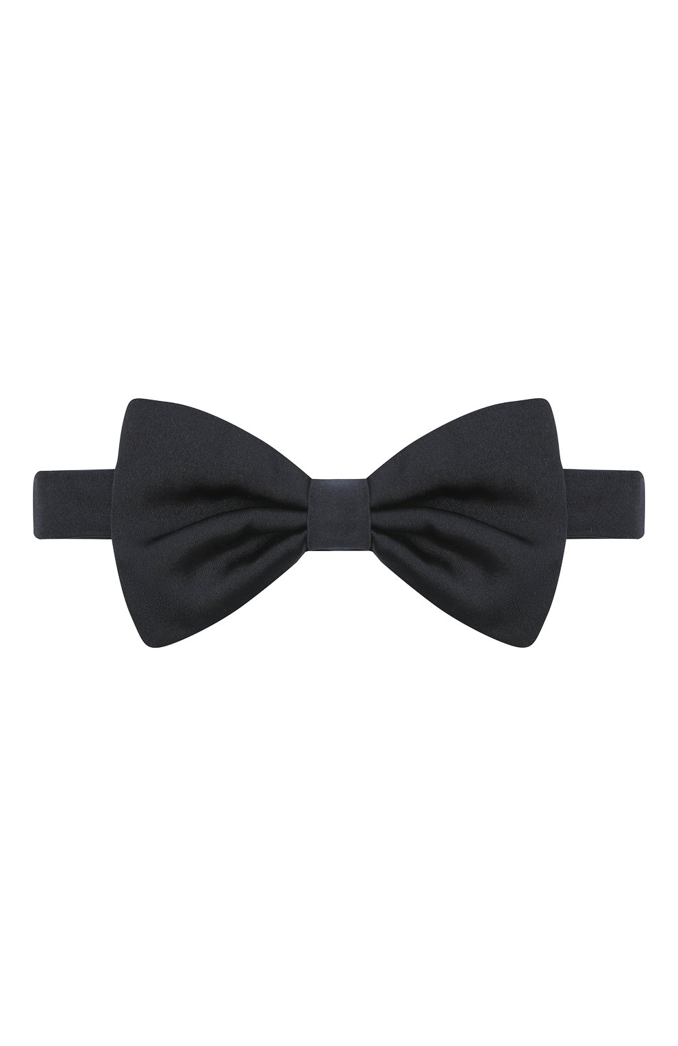 Шелковый галстук-бабочка DOLCE & GABBANA темно-синего цвета по цене 15750 руб., арт. GR053E/G0U05, фото 1 Шелковый галстук-бабочка DOLCE & GABBANA, арт. GR053E/G0U05, фото 1