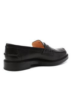 Женские кожаные лоферы TOD’S черного цвета, арт. XXW59C0DD40G0C | Фото 4 (Подошва: Платформа; Материал внешний: Кожа; Каблук высота: Низкий; Материал внутренний: Натуральная кожа; Материал сплава: Проставлено; Драгоценные камни: Проставлено; Длина стельки: 23,6, 24, 24,4, 24,7, 25,1, 25,4, 25,8, 26,1, 26,5, 26,8, 27,2, 27,5, 23,3)