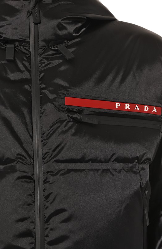 фото Пуховик prada linea rossa prada