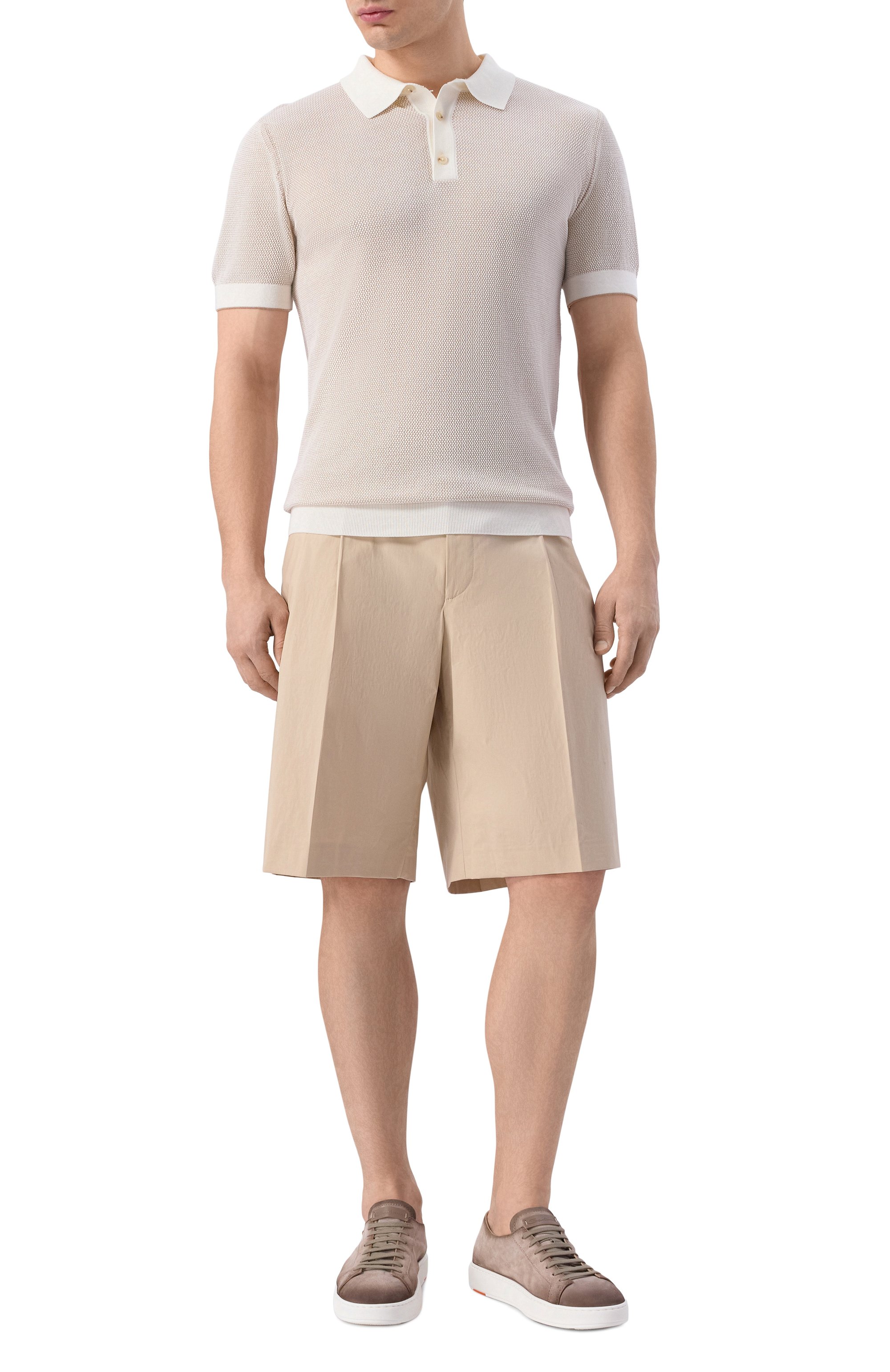 Хлопковые шорты BOSS, арт. 50561962, фото 2