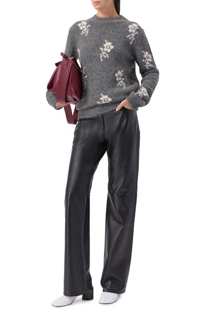 Кожаные ботильоны JIL SANDER, арт. J16WU0072/P1758, фото 3