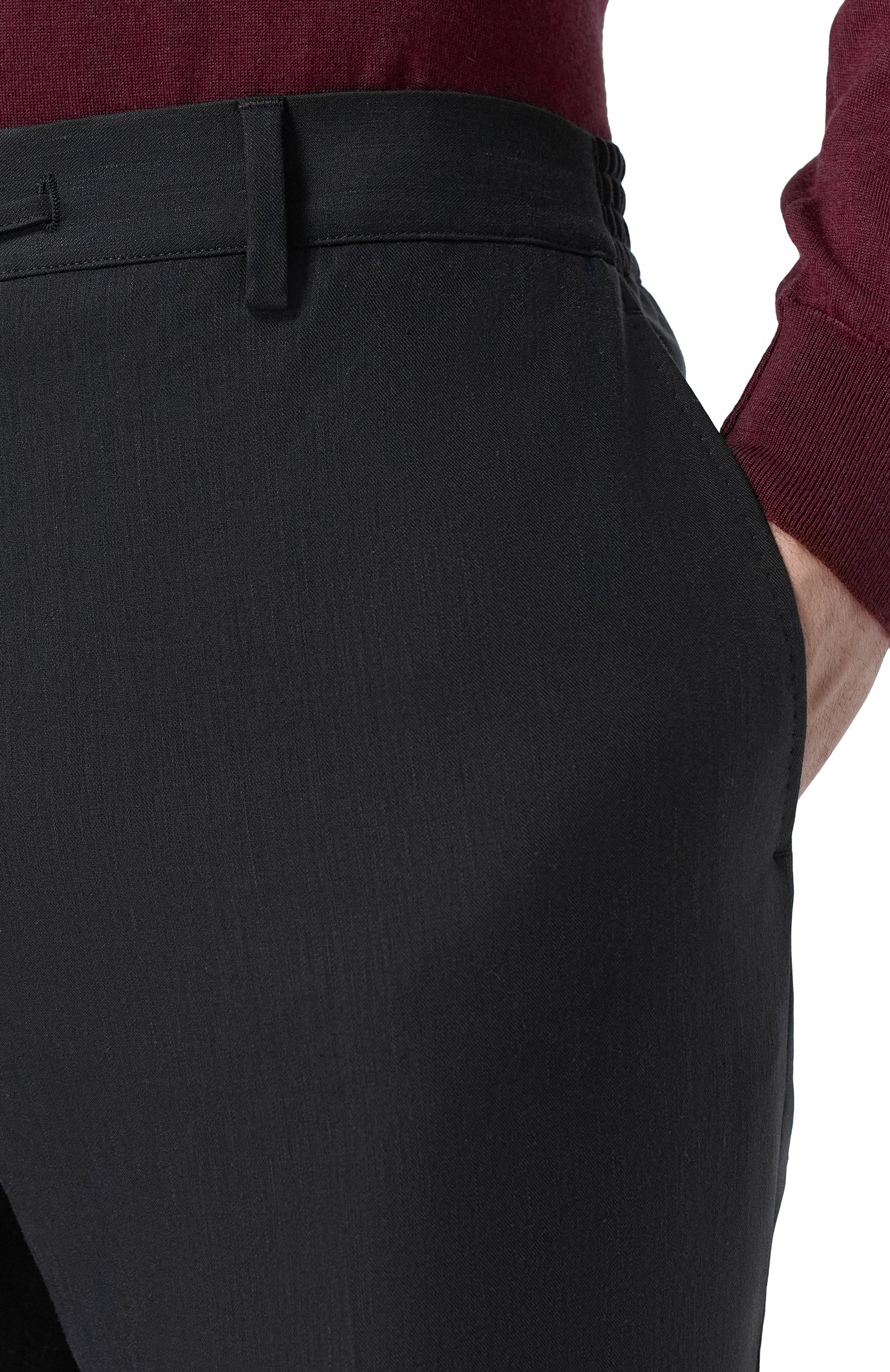 Брюки изо льна и шерсти STEFANO RICCI, арт. M1T610002H/WL003L, фото 5